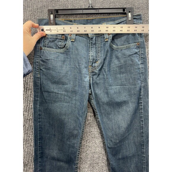 Levis 511 Slim Straight Leg Jeans Men’s 29x32 Blue Denim Stretch Cotton Blend - Picture 7 of 11